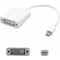 Add-On Addon 8In Mini-Displayport Male To Dvi-I (29 Pin) Female White MDISPLAYPORT2DVIW - alternate 1